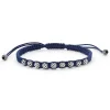 Navy Blue Macrame Bracelet