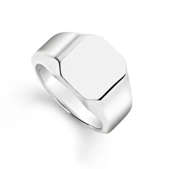 Octagon Signet Ring