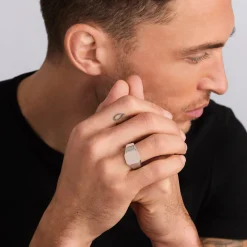 Octagon Signet Ring