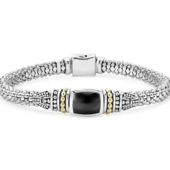Onyx Caviar Bracelet | 6mm