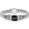 Onyx Caviar Bracelet | 9mm