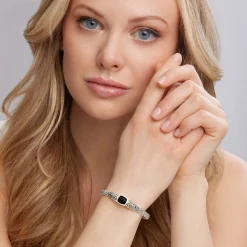 Onyx Caviar Bracelet | 6mm