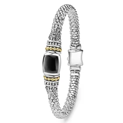 Onyx Caviar Bracelet | 6mm