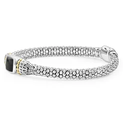 Onyx Caviar Bracelet | 6mm