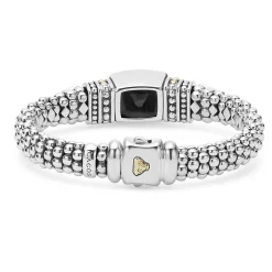 Onyx Caviar Bracelet | 9mm
