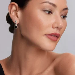 Onyx Drop Earrings