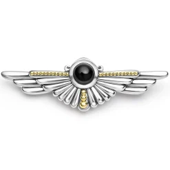 Onyx Wing Pin