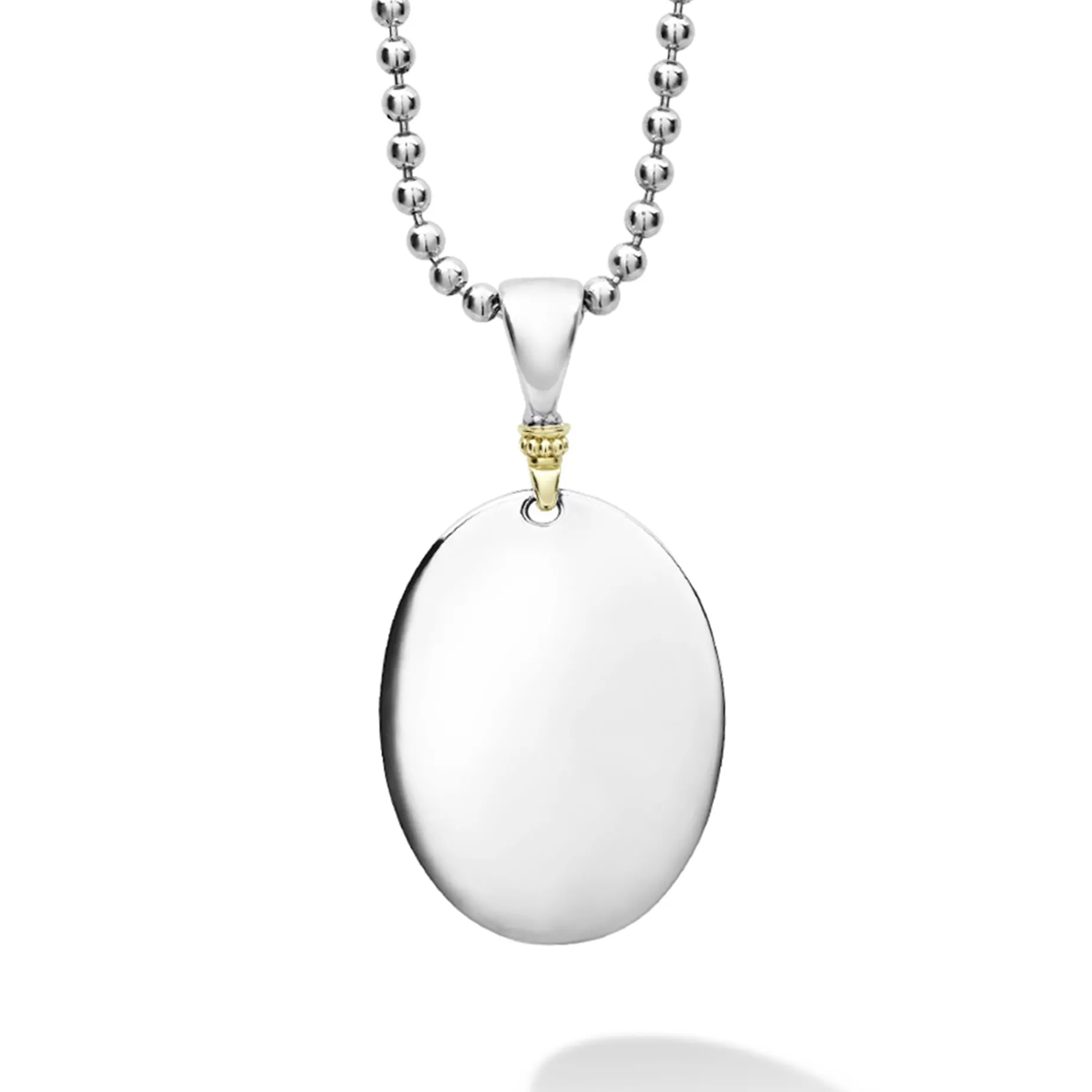 Oval Pendant Necklace