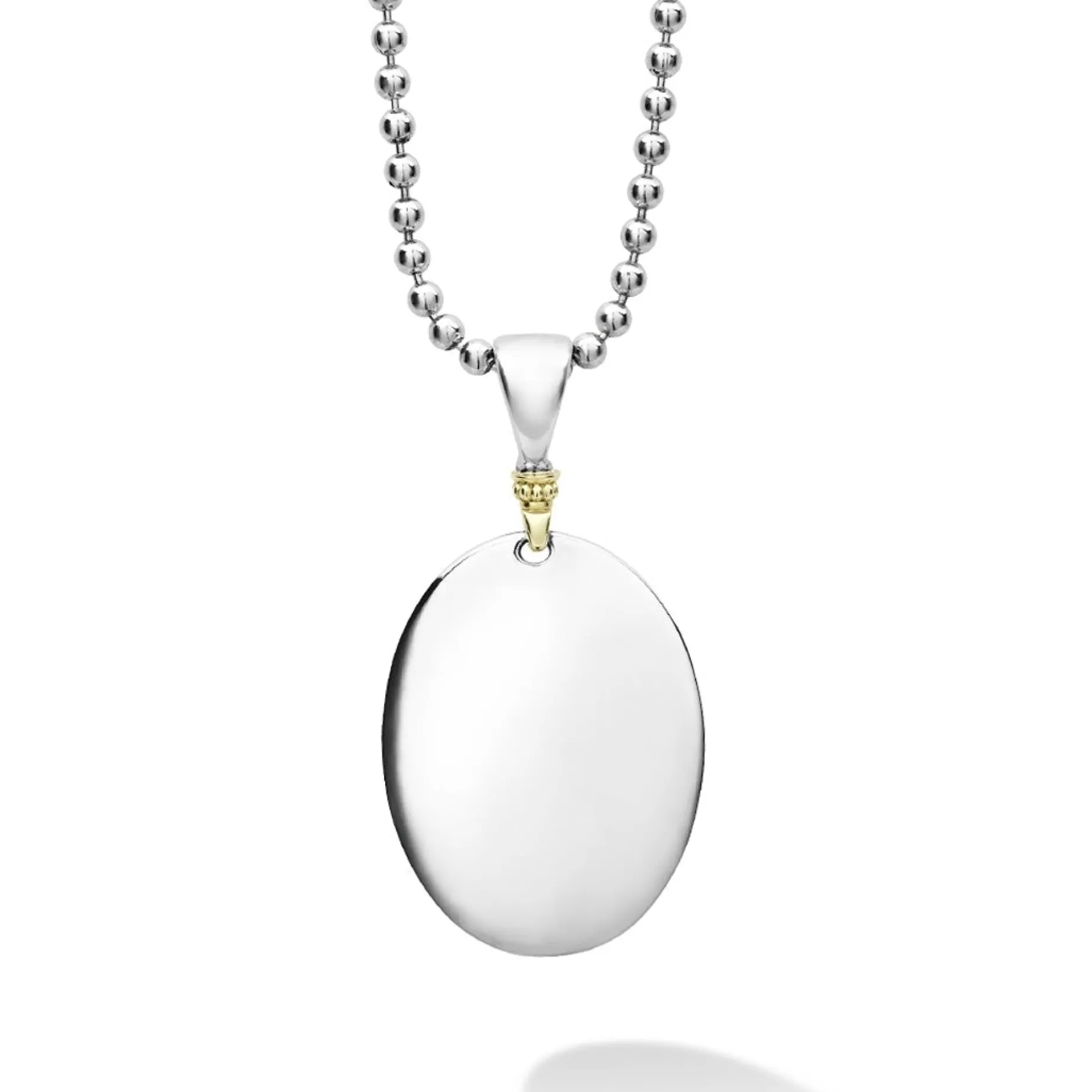 Oval Pendant Necklace