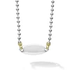 Oval Plate Necklace