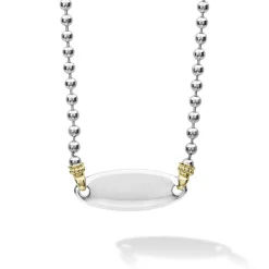 Oval Plate Necklace