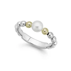 Pearl and Diamond Ring Gift Set