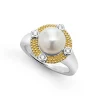 Pearl Diamond Ring