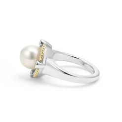 Pearl Diamond Ring