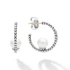 Pearl Hoop Earring