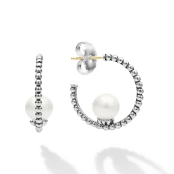 Pearl Hoop Earring