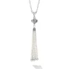 Pearl Tassel Pendant Necklace