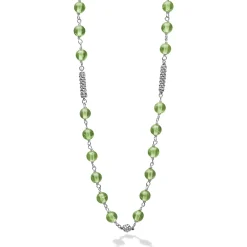 Peridot Beaded Necklace