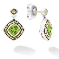 Peridot Drop Earrings