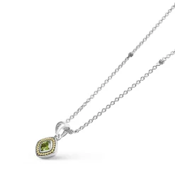 Peridot Pendant Necklace