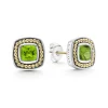 Peridot Stud Earrings