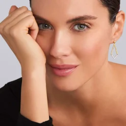 Petite Superfine Diamond Drop Earrings