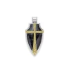 Pietersite Shield Amulet