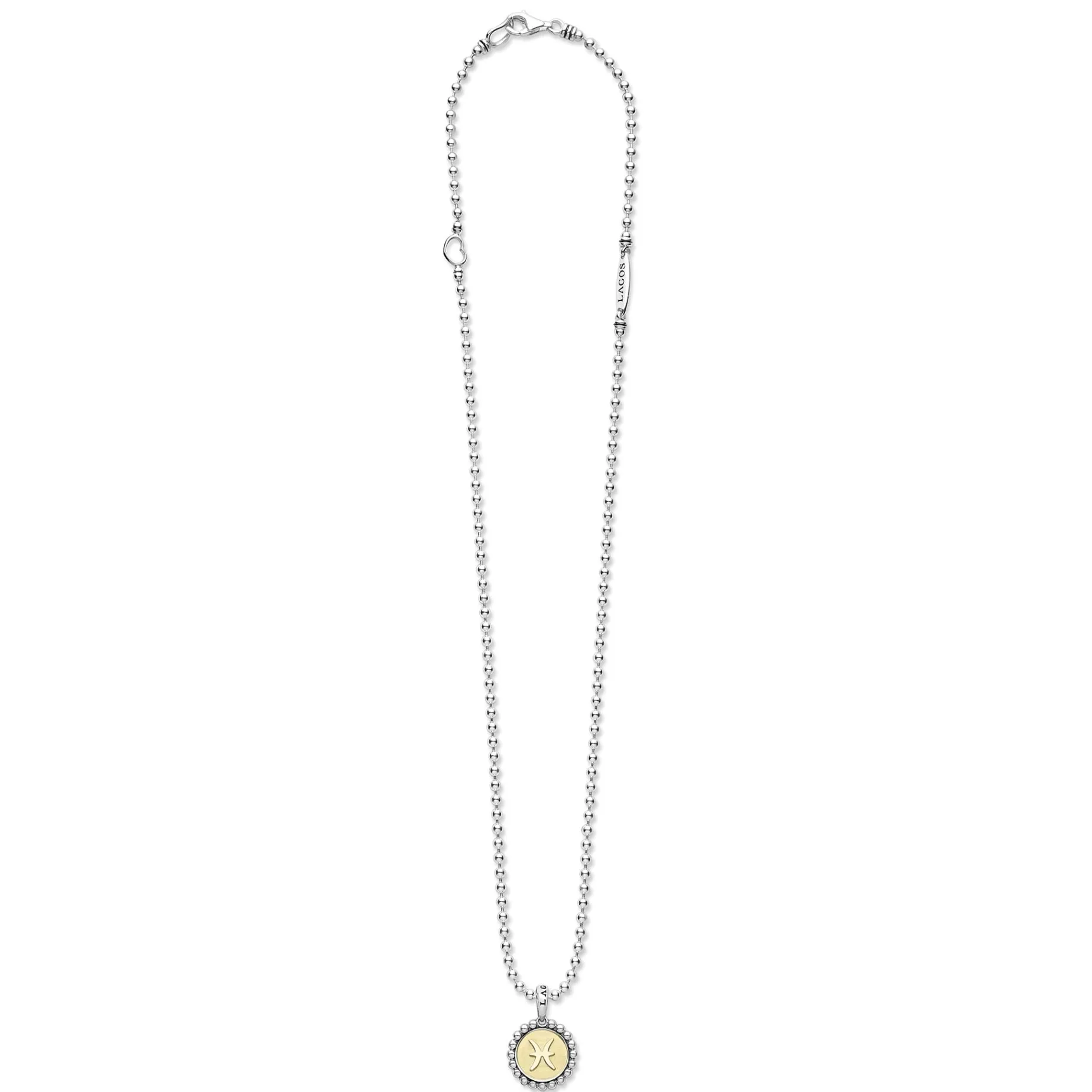 Pisces Zodiac Charm Necklace