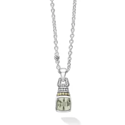 Prasiolite Pendant Necklace