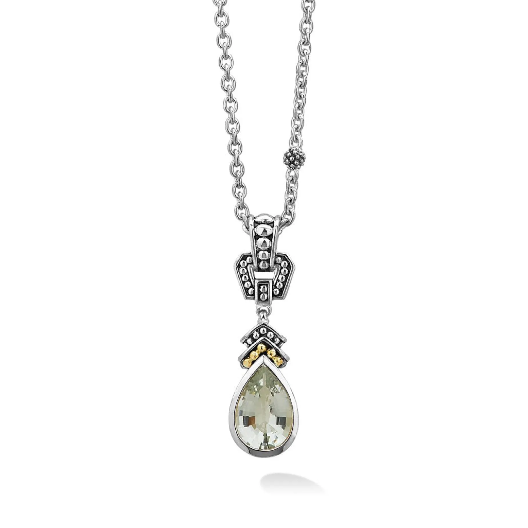 Prasiolite Pendant Necklace