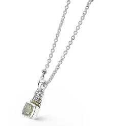 Prasiolite Pendant Necklace