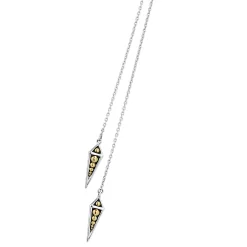 Pyramid Lariat Necklace