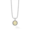 R Initial Charm Necklace