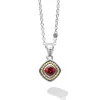 Rhodolite Garnet Pendant Necklace