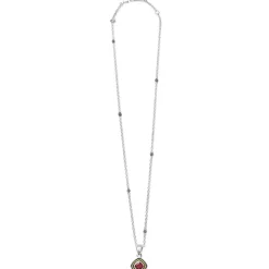 Rhodolite Garnet Pendant Necklace