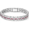 Ruby Link Bracelet
