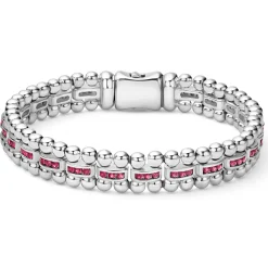 Ruby Link Bracelet