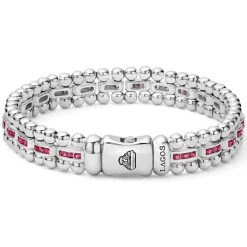 Ruby Link Bracelet