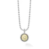 S Initial Charm Necklace