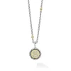 S Initial Diamond Charm Necklace