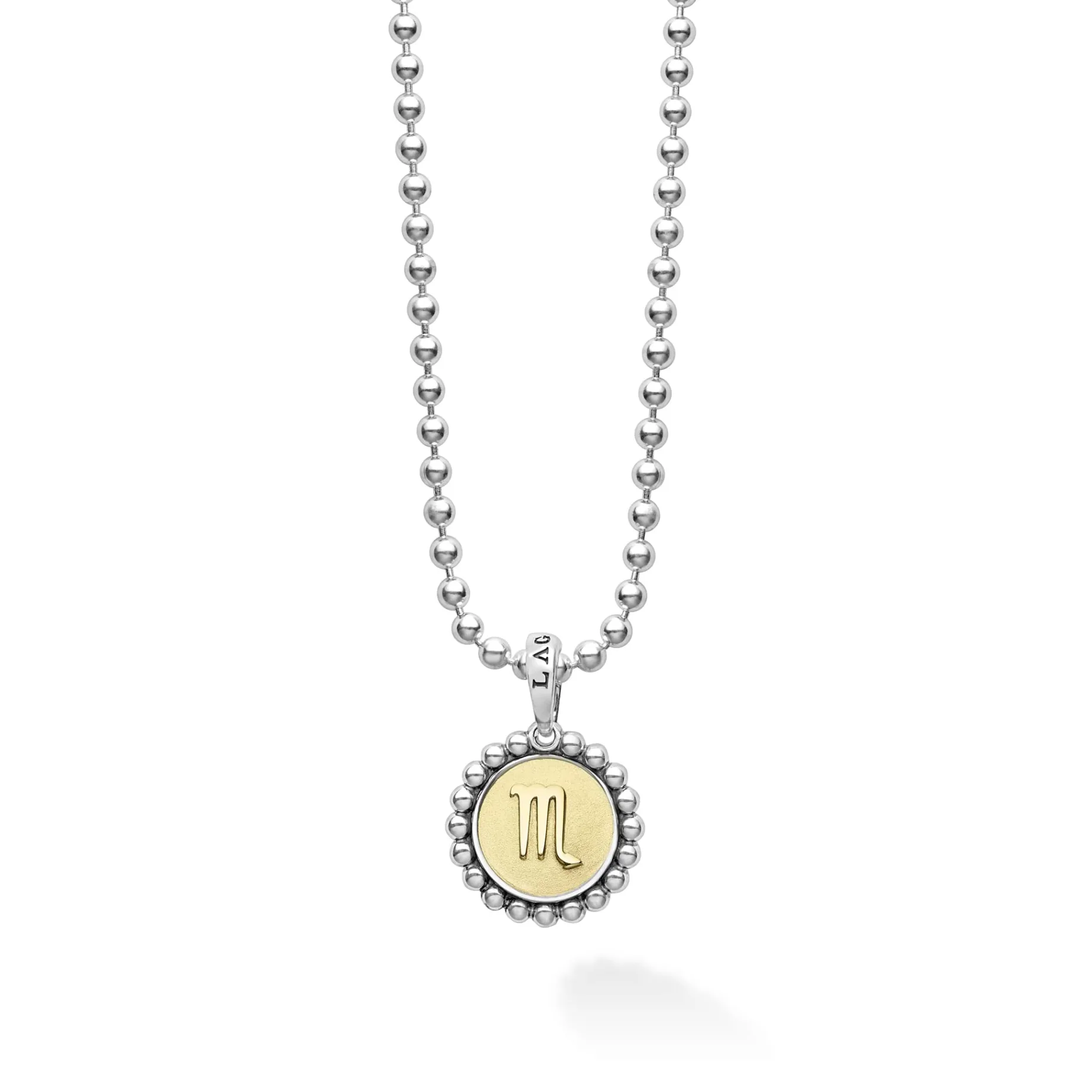 Scorpio Zodiac Charm Necklace