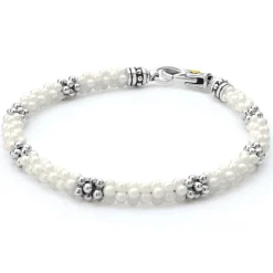 Seven Silver Station Ceramic Bracelet | 5mm