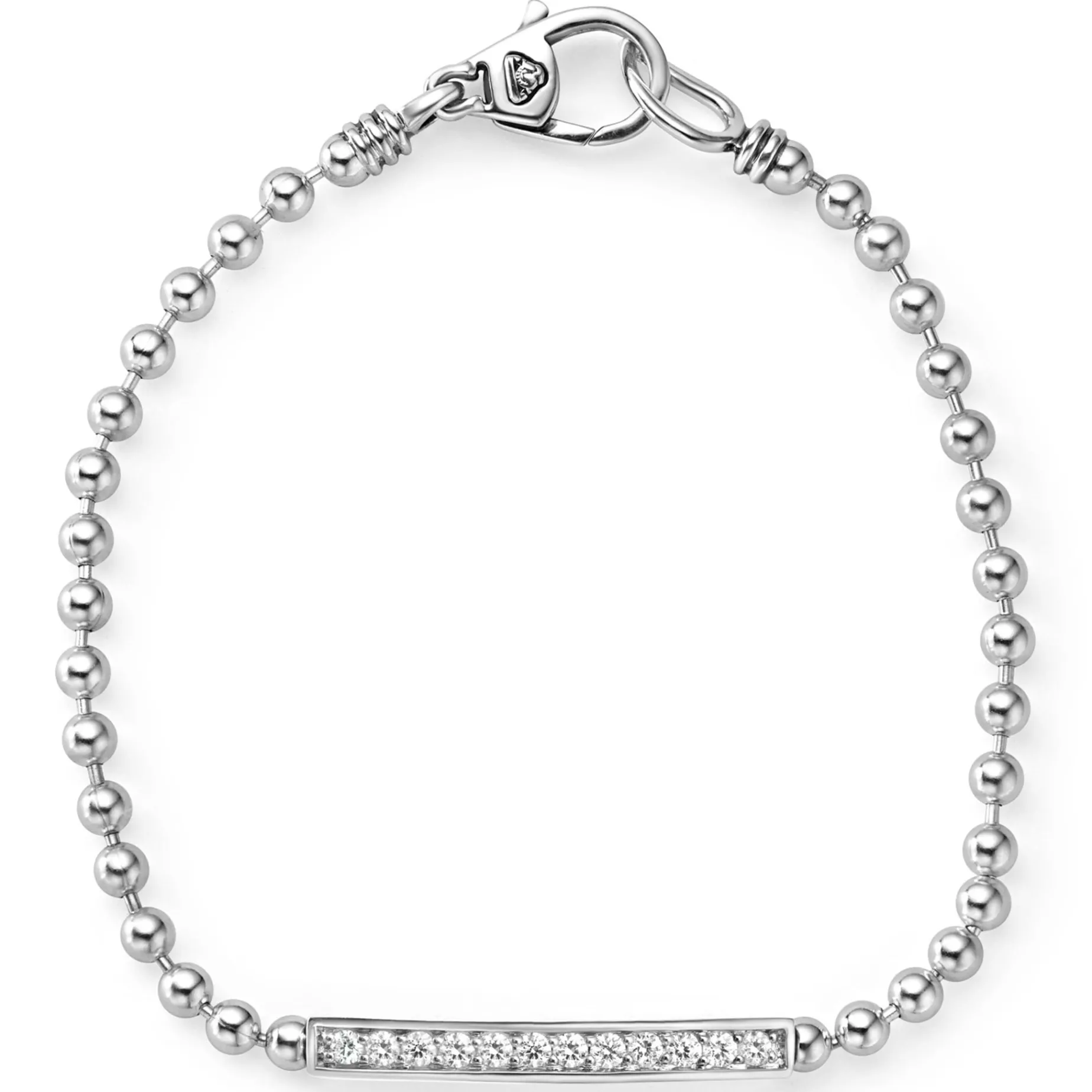 Silver and Diamond Bangle Gift Set