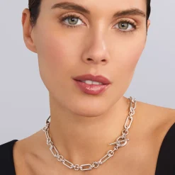 Silver Link Necklace