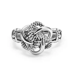 Silver Love Knot Ring
