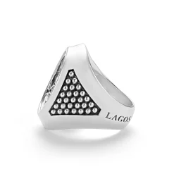 Silver Skull Signet Ring