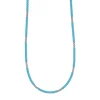 Silver Station Ceramic Beaded Necklace 3mm