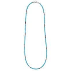 Silver Station Ceramic Beaded Necklace 3mm