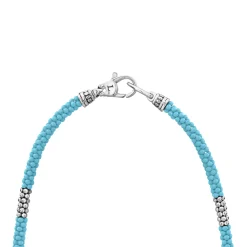 Silver Station Ceramic Beaded Necklace 3mm
