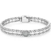 Single Station Diamond Link Bracelet